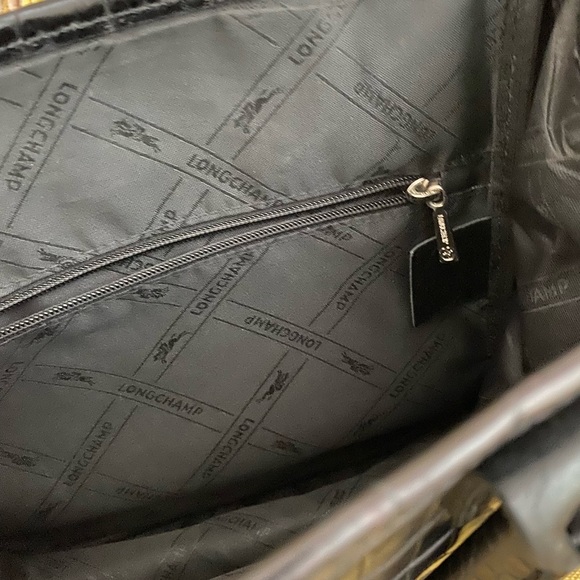 Longchamp Bags.Embossed Crocodile Vintage - Picture 8 of 16